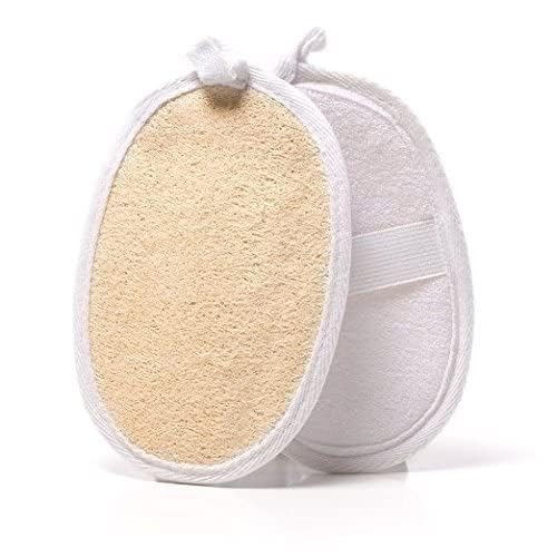 4-in-1 Bath Brush Set for Deep Cleaning | Long Handle Back Scrubber, Silicone Face Scrubber, Scalp Massager & Exfoliating Loofah | Removes Dead Skin & Helps Reduce Back Acne | BPA-Free | With 2 Hooks