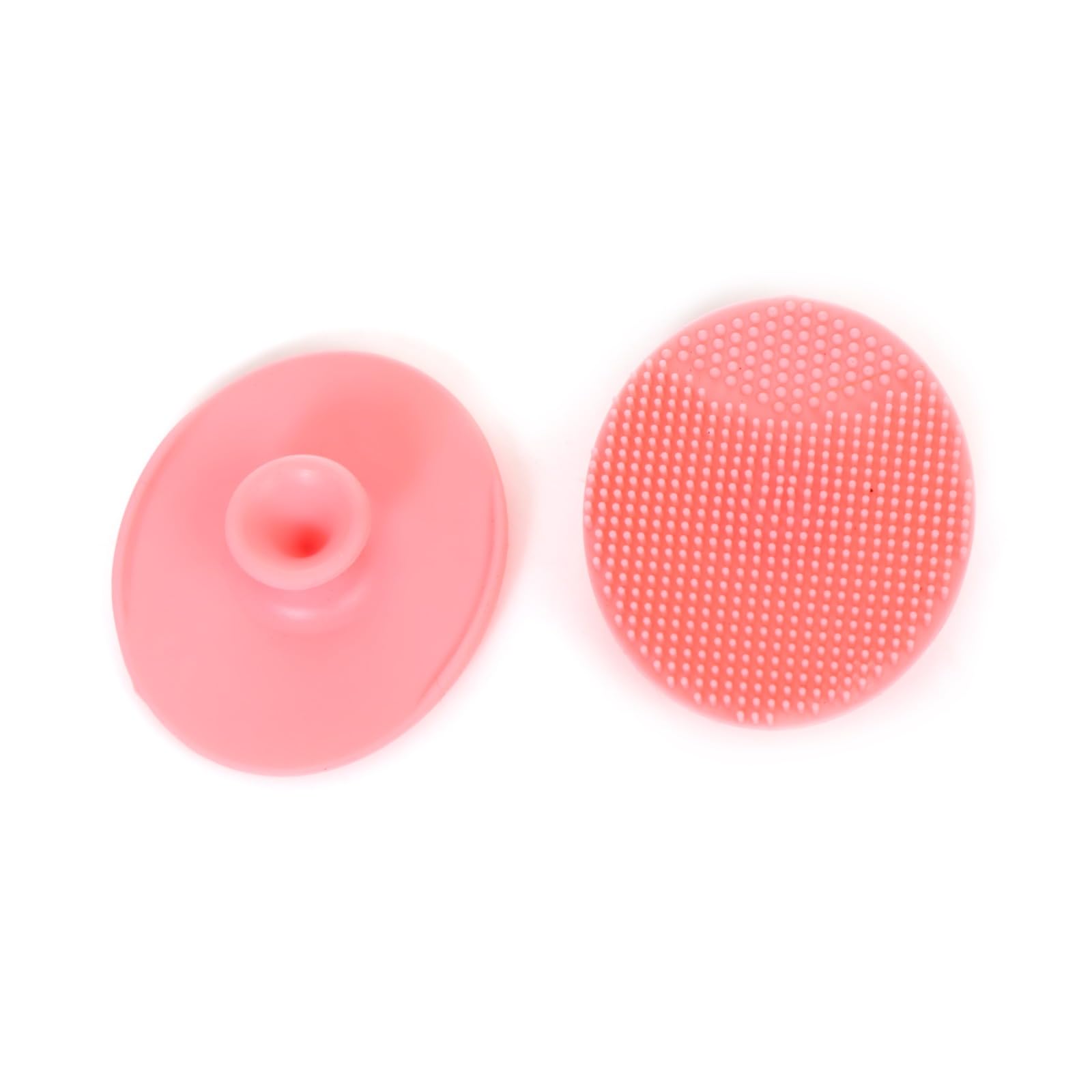 Soft Silicone Facial Cleansing Brush – Gentle Face Scrubber for Deep Pore Cleaning, Exfoliation, Blackhead & Acne Removal, Facial Massage for Sensitive, Dry & All Skin Types (Multcolour) (PACK OF 2)