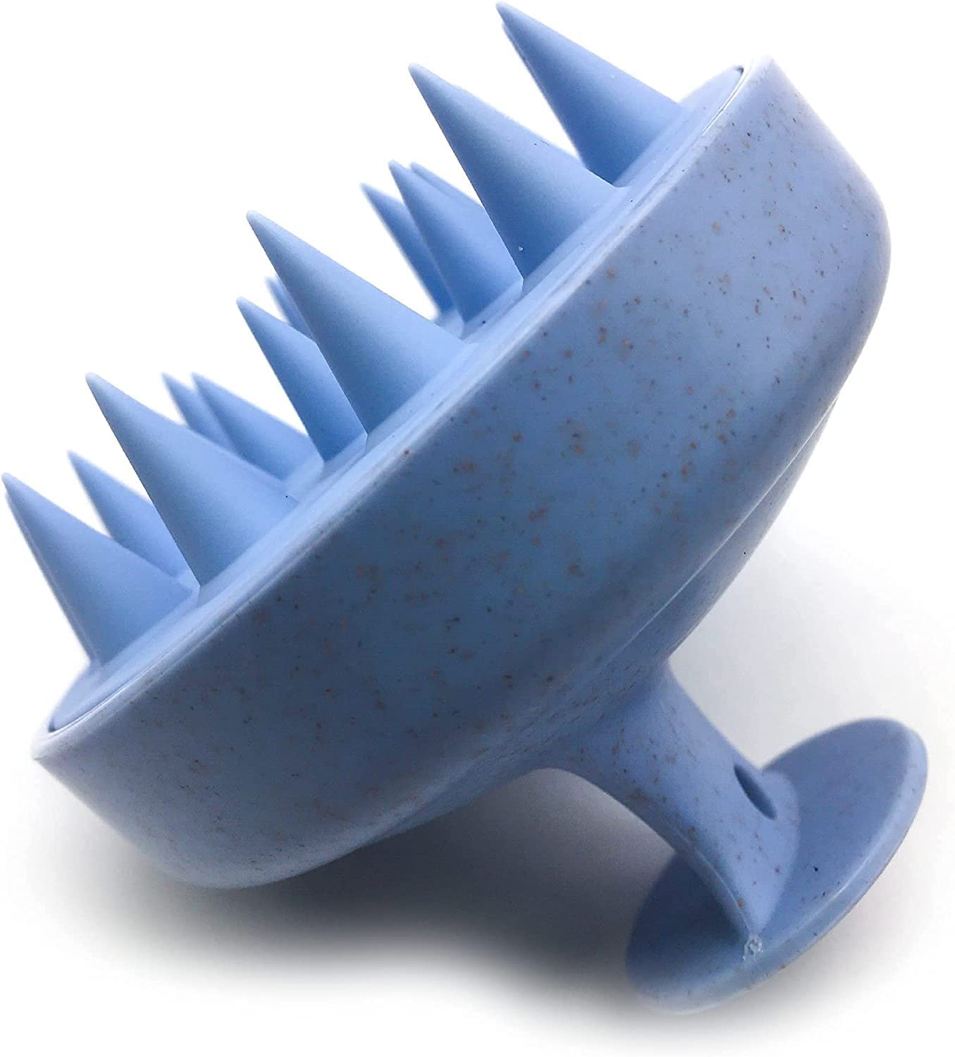 Advanced Silicone Scalp Massager for Hair Growth with Removable Handle | Soft Medical-Grade Bristles Shampoo Brush for Dandruff Removal, Oil Massage & Deep Scalp Exfoliation | Hair & Head Massager for Men & Women (Multicolour) Pack of 1